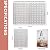 Extreme Salmon Stainless Steel Dual Sided Reusable Barbecue Sheet Replacement Grill Grate Grill Mat Grill Accessories for Outdoor Cooking Perfect for Searing Meat