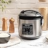 AROMA Digital Rice Cooker, 4-Cup (Uncooked) / 8-Cup (Cooked), Steamer, Grain Cooker, Multicooker, 2 Qt, Stainless Steel Exterior, ARC-914SBD #1