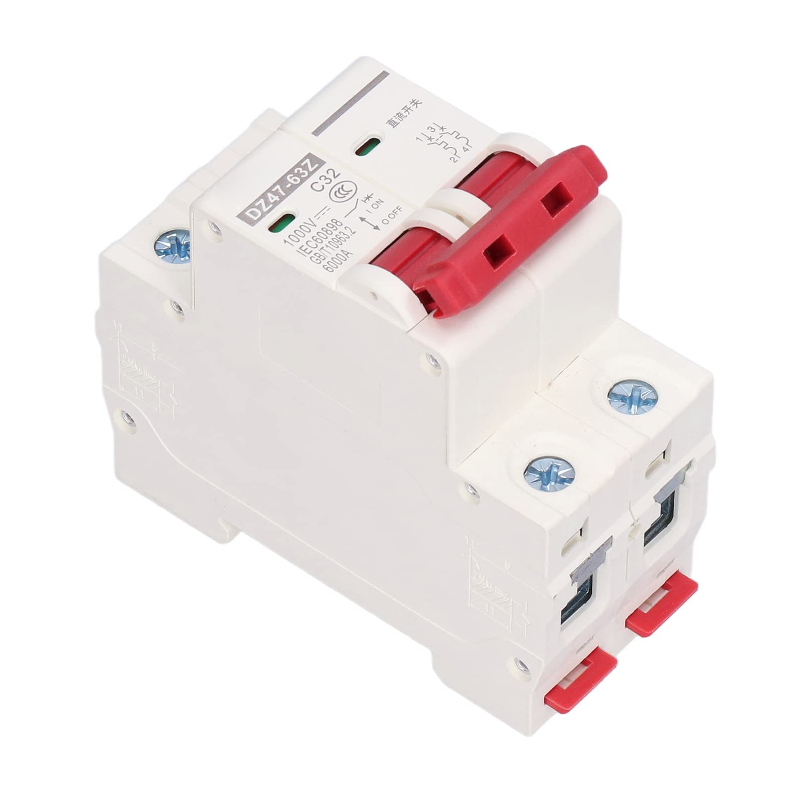 Buy Mini Circuit Breaker, 32A Low Voltage 2P 6000A Breaking Capacity