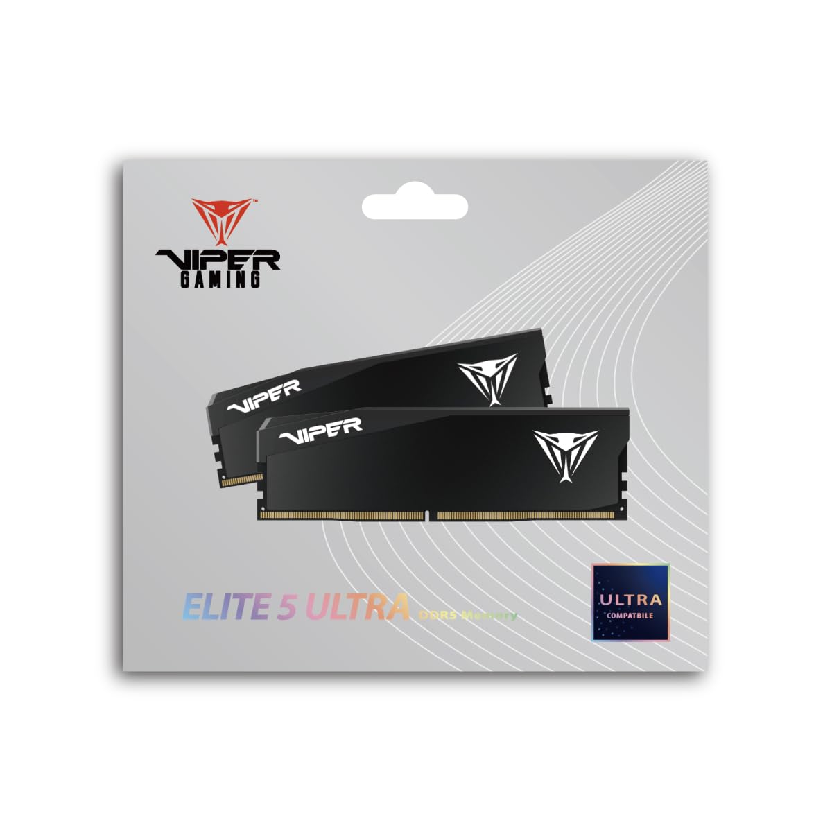 Patriot Viper Elite 5 Ultra 48GB DDR5 RAM (2 x 24 GB) 6400 MT/s CL32 1,4 V UDIMM kompatybilny z Intel XMP AMD Expo - VEU548G6432K
