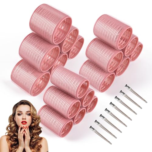 26-Pcs Ceramic Thermal Hair Rollers Set with Clips