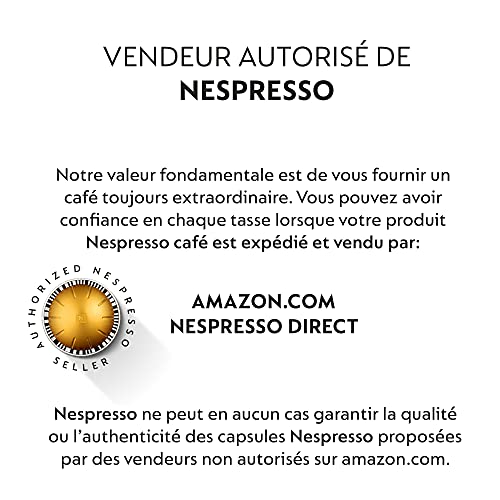 Nespresso Vertuo Double Espresso Dolce capsule café intensité 5 boîte de 50 - 6