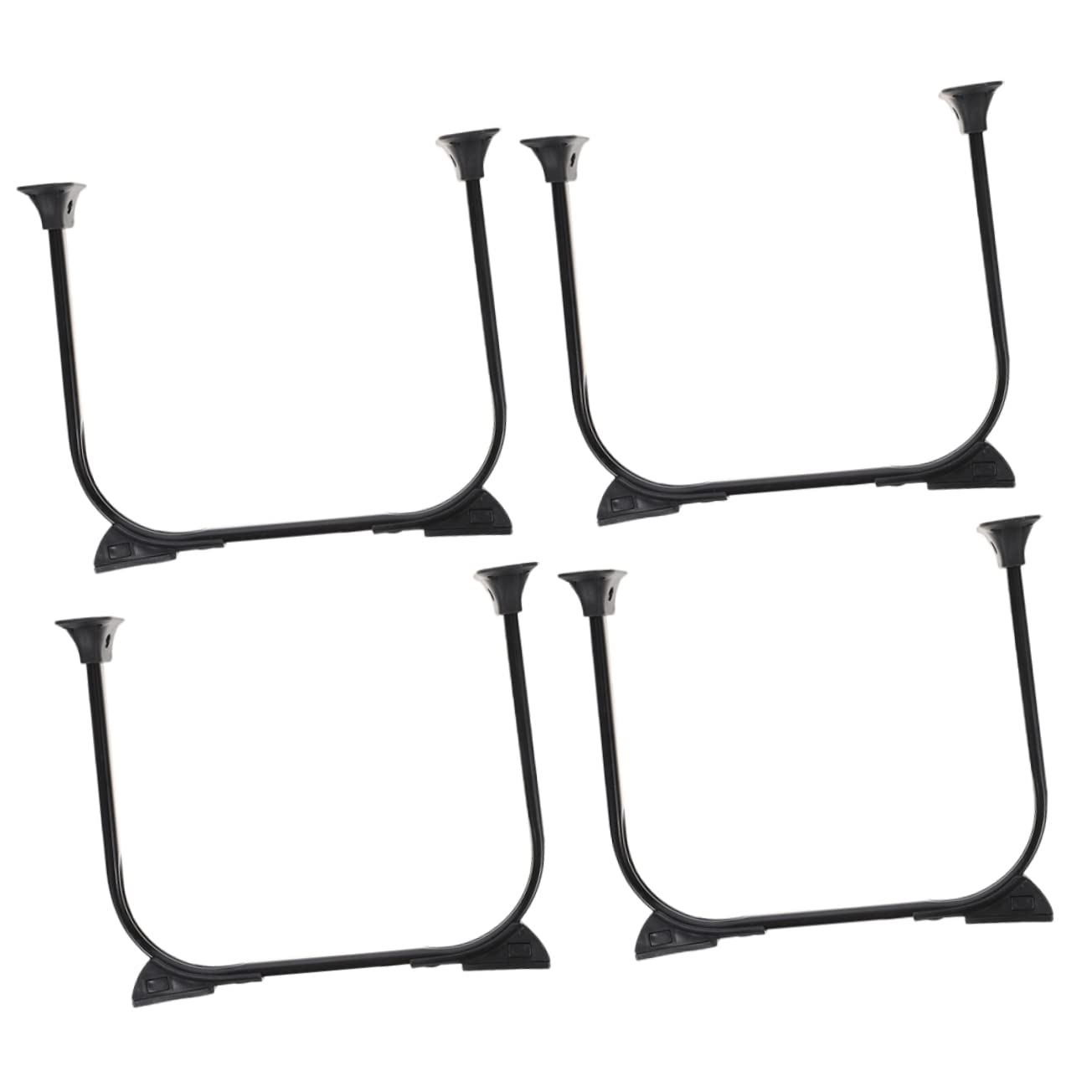 Patas de mesa plegables con protector de silicona que salvan sus suelos de rayas
