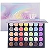 Eye-Makeup-Palette-Glitter-Matte-and-Shimmer-Highlighter-Eyeshadow-Makeup-Palette-35-Colors-Make-Up-Palette-Blooming-Up-Eye-Shadow-High-Pigmented-Blendable-Waterproof-and-Sweatproof MYUANGO Blooming Up Eyeshadow Palette-35 Shades Matte Shimmer Glitter Makeup Palette for Beginners - Waterproof, Blendable, Long-Lasting - Cruelty-Free