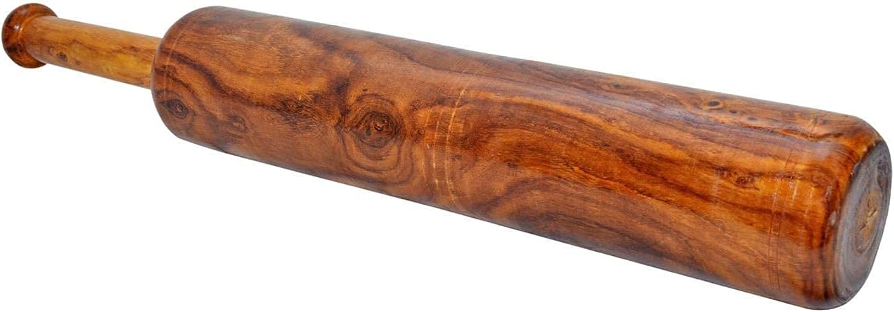 Wooden Indian Mugdar, Clubs, Meel, Clubbell, Karla Kattai, Mugdar, Original Manufactured from Unique Mania (Quality Wood with Polish) (5kg)