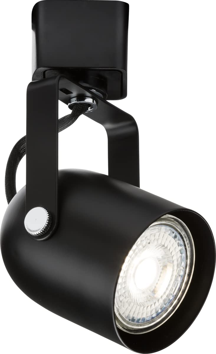 Knightsbridge Black 230V Gu10 Track Spotlight