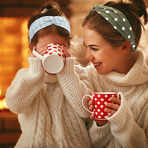 12 Colors Women Headbands Boho Headbands Turban Twisted Hair Bands Summer Sport Headband Elastic Hair Bands Criss Cross Hair Wrap Hair Accessories Mother’s Day Gift for Women Girls by EAONE