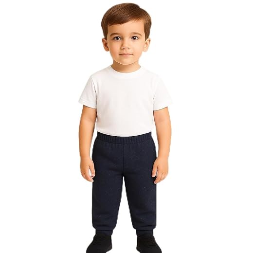 Calça Moletinho/moletom Infantil 100% Algodão, leve, meninos e meninas de 1 a 8 Anos