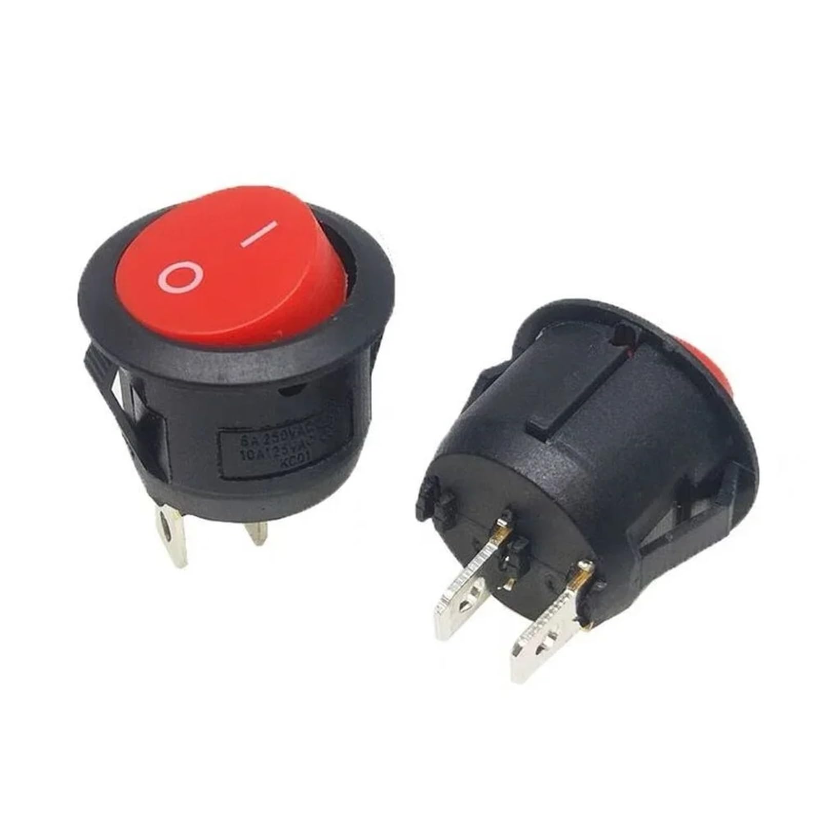 Interruptor redondo de barco KCD1-105 de 2 pines para reparar paneles y consolas de mando 4