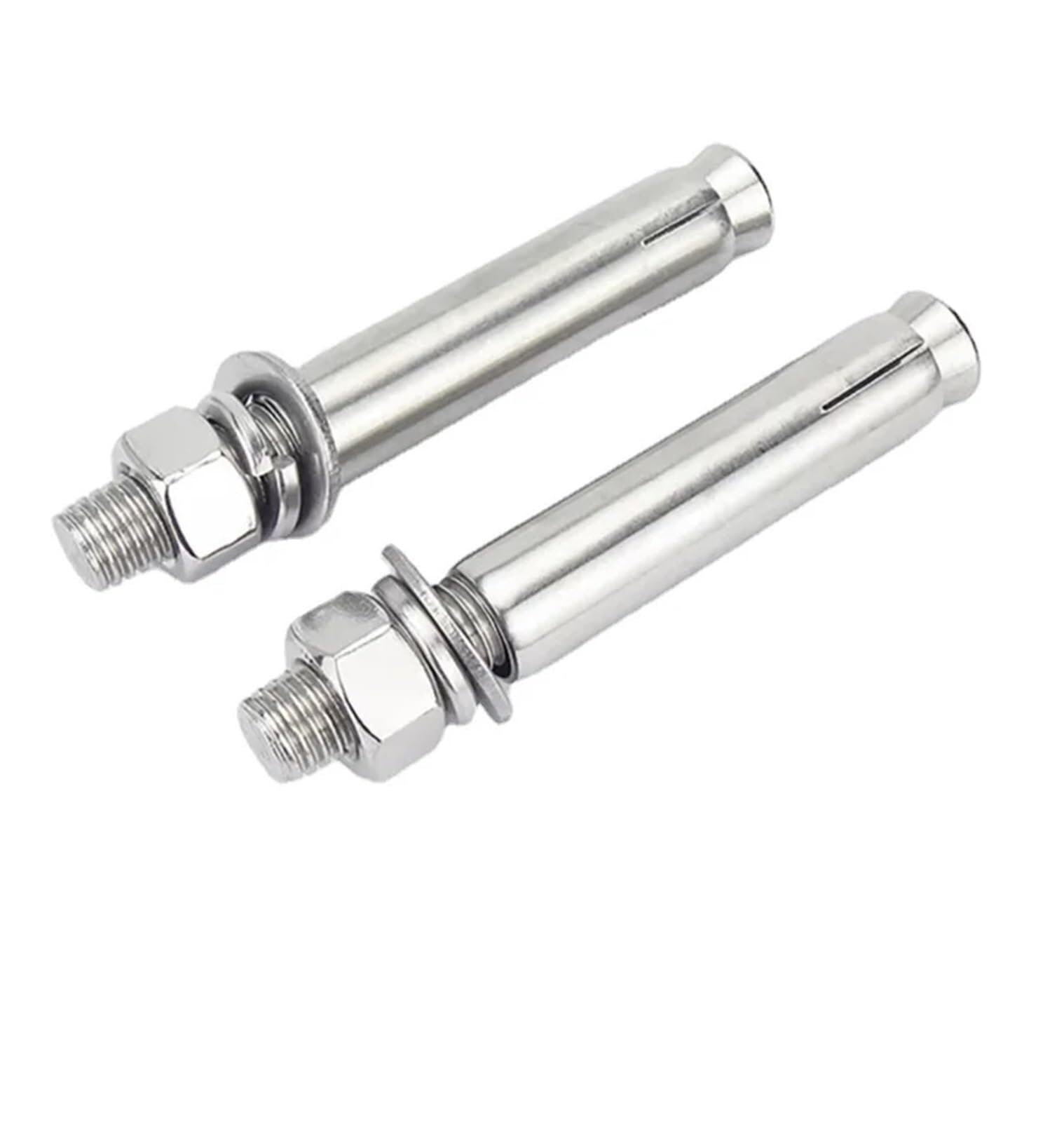Kotwa Rozporowa M12 Stal Nierdzewna 316 50 Szt | Kotwy Rozporowe M12 - 50 Szt Mocne Kotwy do Betonu ze Stali Nierdzewnej 316(50Pcs,M10x80)