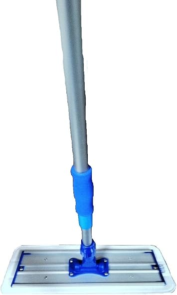 Real Clean 16 inch Commercial Professional Microfiber Mop Kit with Two Microfiber Mop Pads for All Surfaces