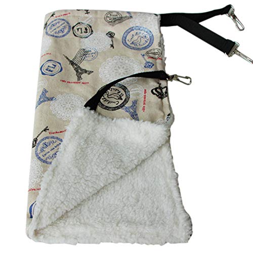 GODGETS Cozy Hamac pour Chat Furet Rat Lapin Petit Chien ou Tout Autre Petit Animal de Compagnie Chaton Cage ,Tower,27 * 27CM