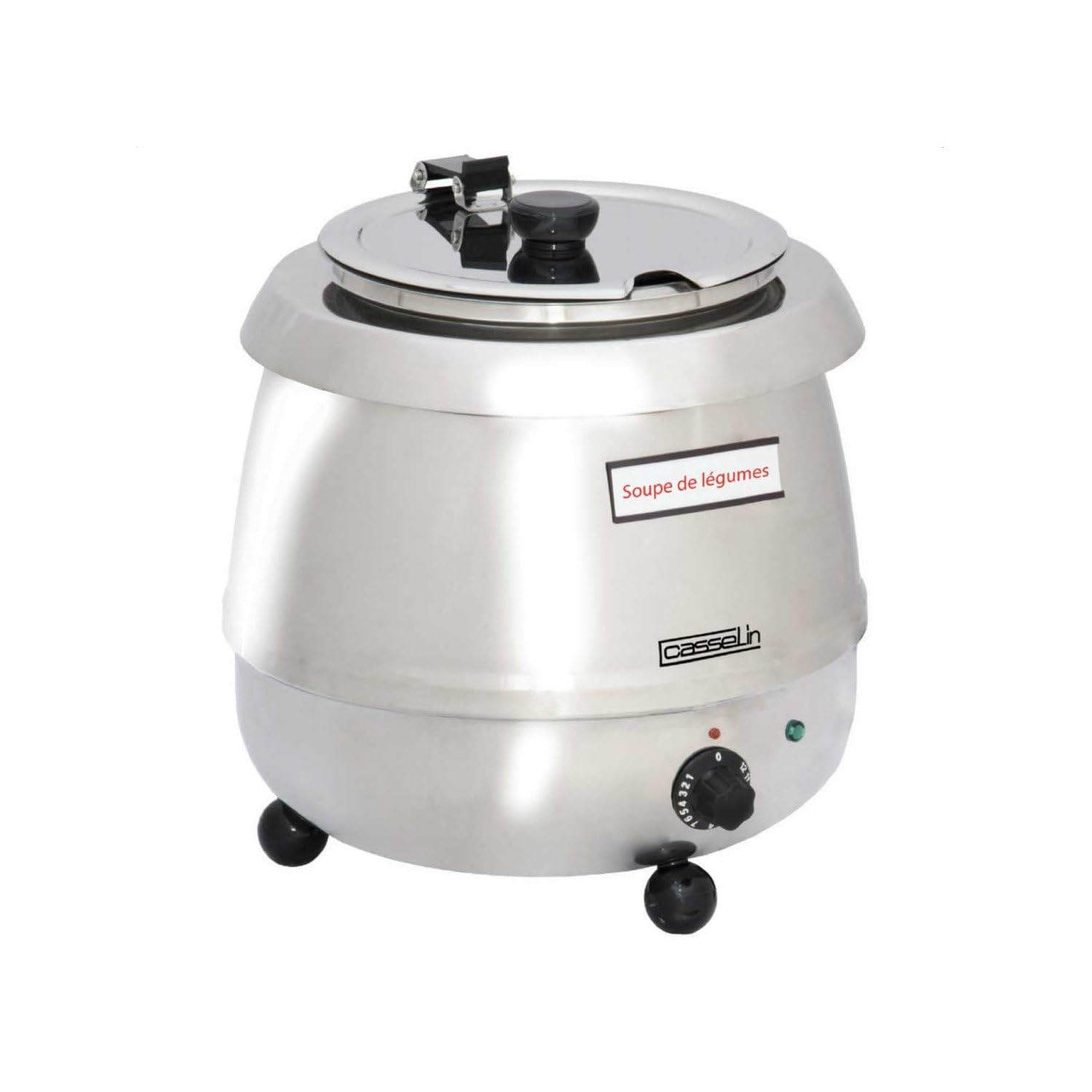 Casselin CMS3 sopera 9 L) Acero Inoxidable