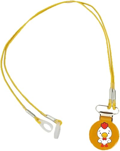 Protección para Audífono Protector de Soporte de Audífono para BTE y ITE con Diseño de Dibujos Animados (Pollito)