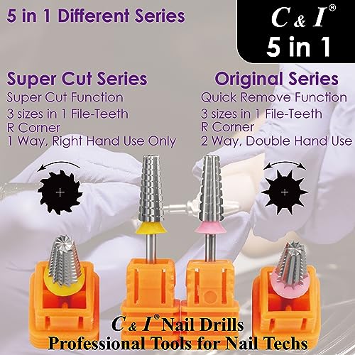 C & I 5 en 1 para Manicura Super Cut Serie miniatura 5