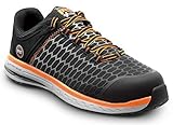 Timberland PRO Powerdrive, Men's, Black/Orange, Comp Toe, EH, MaxTrax Slip Resistant Low Athletic (11.0 W)