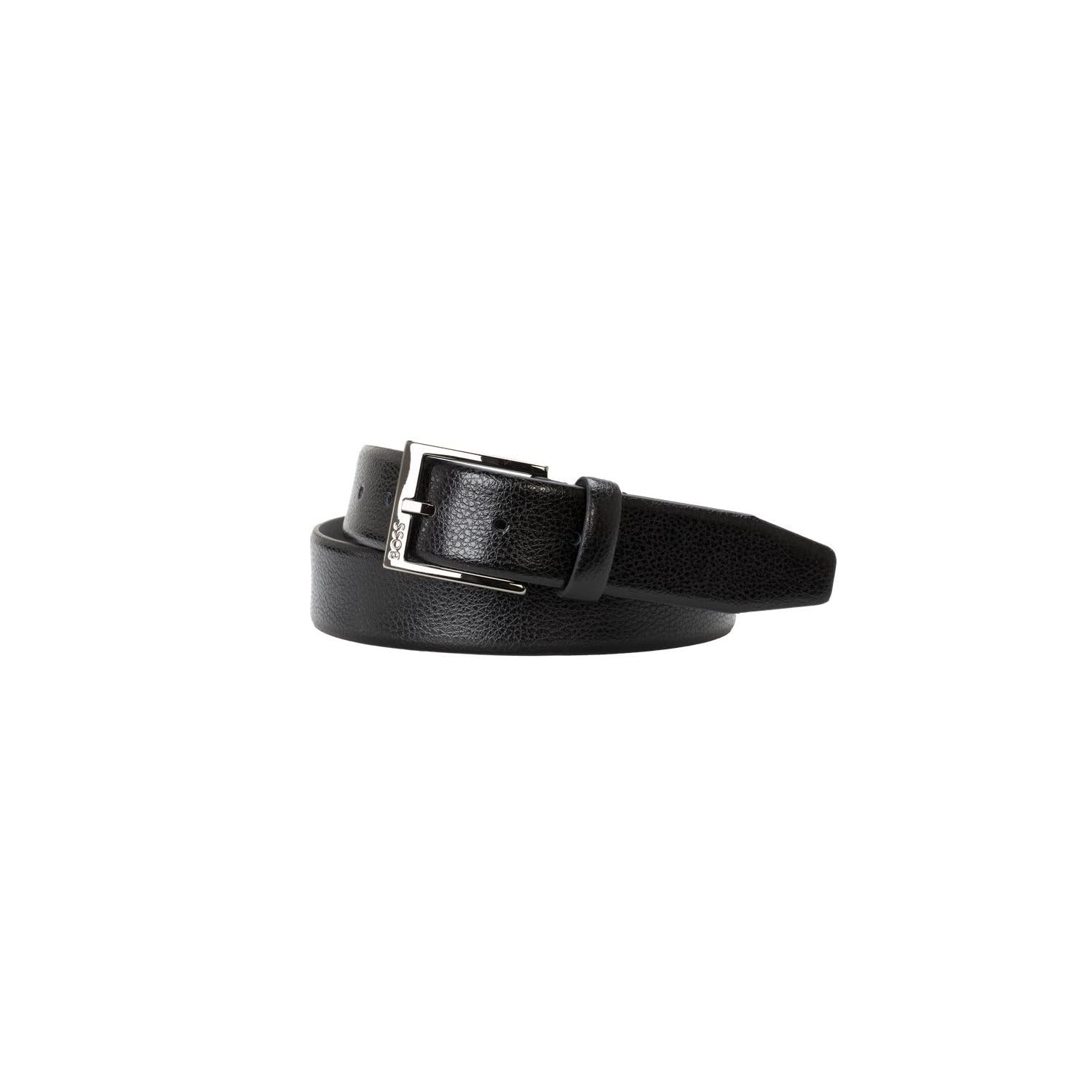 

                                                    BOSS, Elloy Leather Dress Belt, Dark Black, 40