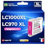 LC970 LC1000M magenta rendement 400 pages