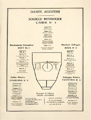 Solfège Rythmique, Volume 5. Partitions pour Batterie
