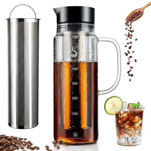 SAMBANGAN Cold Brew Kaffeebereiter, Coffee Maker Kalter Kaffee Kaffeemaschine