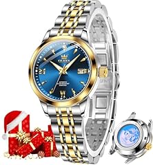 L9956: Two tone band & Blue dial