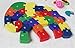HIPGCC Wooden Jigsaw Puzzles Winding Dinosaur Toys for Preschool Letter & Numbers Puzzles Educational Toys for Toddlers/Kids/Children/Boys/Girls (3 4 5 Year Old and Up) … (Elephant)