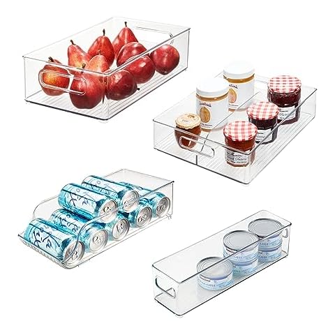 iDesign Fridge Set with Freezer Bins Cover