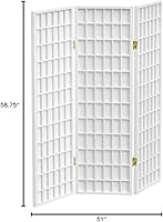 Vista 28 de Red Lantern WP60-WHT-4P Pantalla plegable, 4 paneles, color blanco