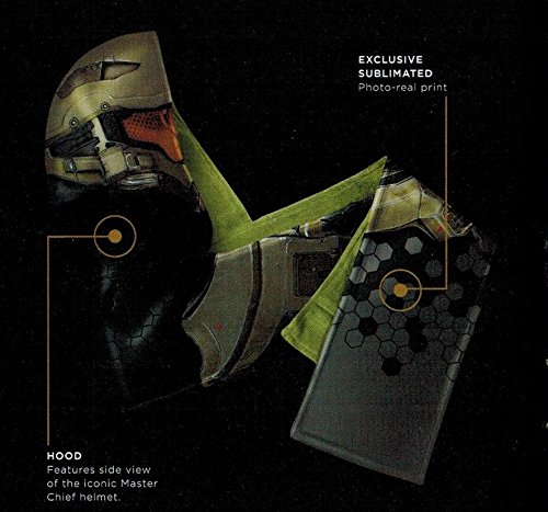 Halo Master Chief Hooded Scarf Loot Crate Gaming March 2016 Exclusive