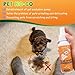 Clawzbey Dog Potty Training Spray Set, No-Go Spray & Here Potty Training Spray, Puppy Essentials, Stops Urination & Marking, Indoor and Outdoor Use (1.7 fl oz, 2 Pack)