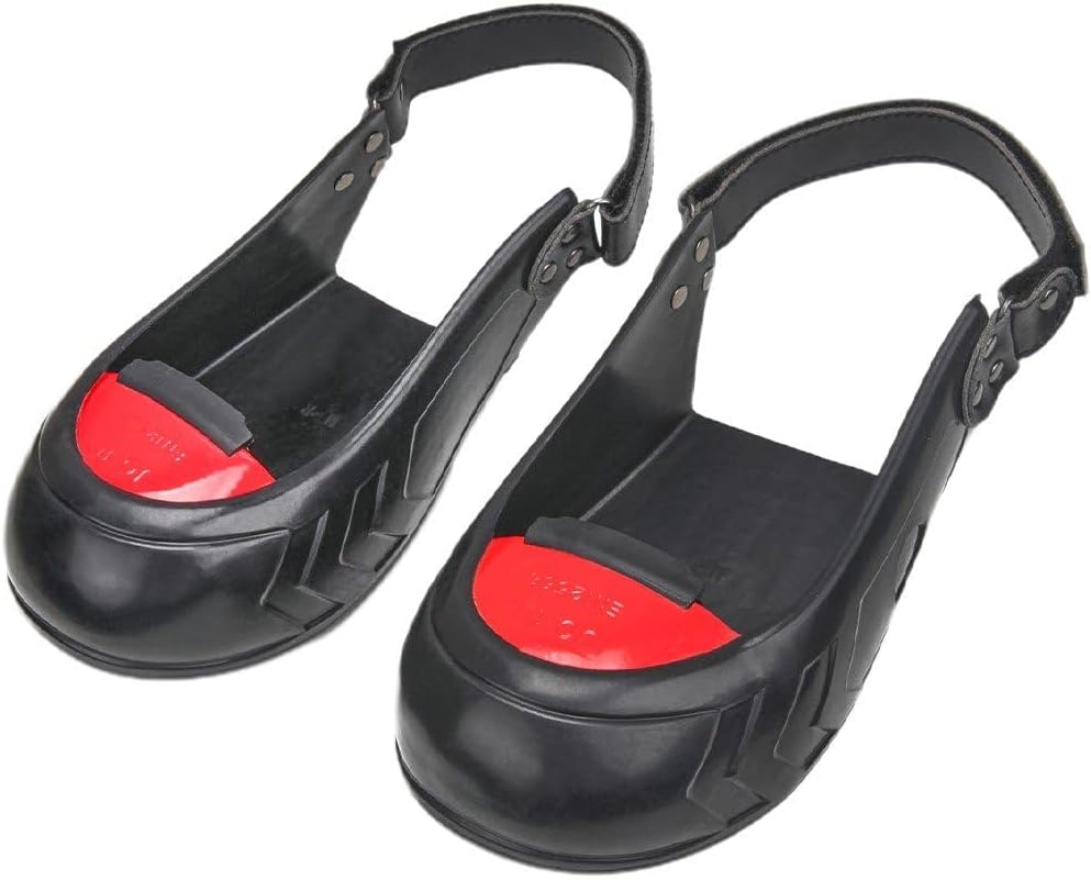 Steel Toe Covers for Shoes, Safety Overshoes Steel Toe Caps Safety Boot Anti- Titanium Aluminum Alloy Toe Shoe Covers for Men Women