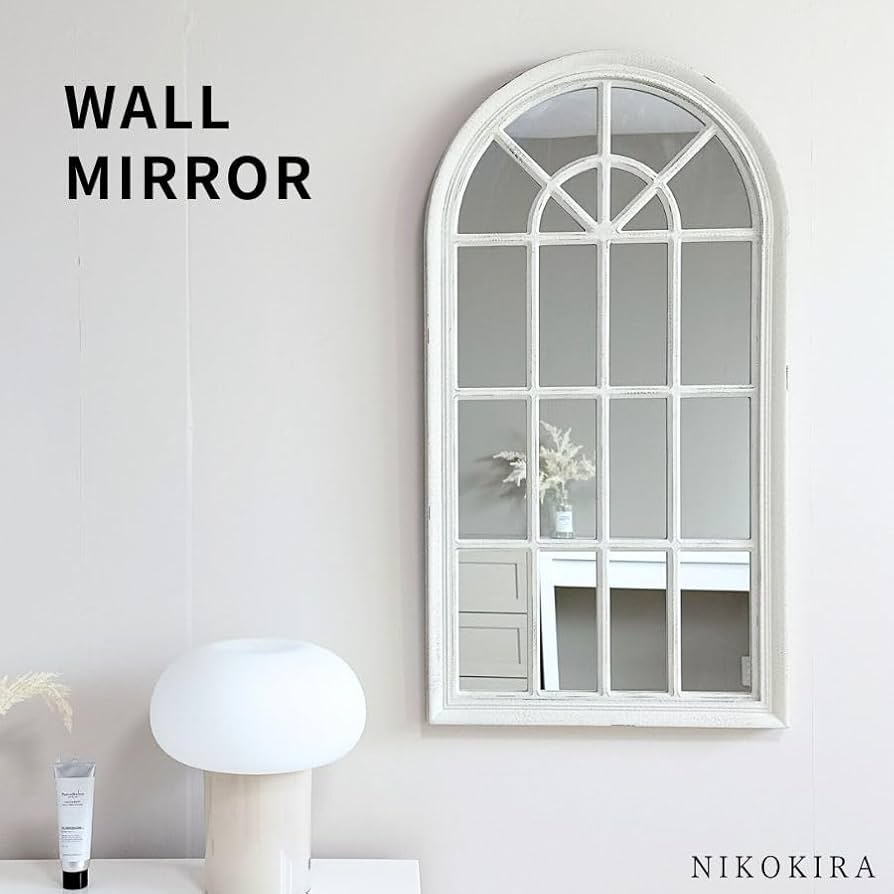 Amazon.co.jp: NIKOKIRA ニコキラ 窓 ミラー ウォールミラー