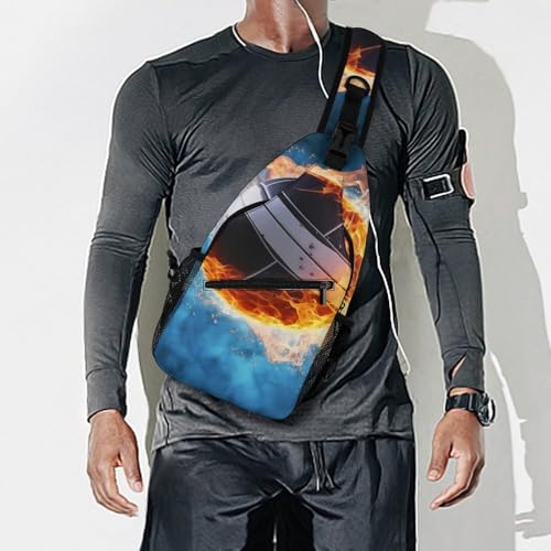 Mochila tipo bandolera deportiva y casual para senderismo miniatura 7