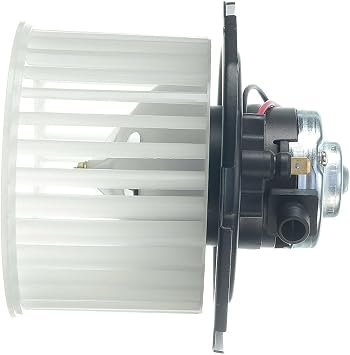 1pc HVAC Heater Air Conditioning Blower Motor Assembly Front Side Plastic with Fan Cage Wheel for GMC, for Chevy Male-Connector Gender Single Shaft Dush Prodected