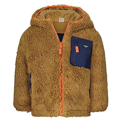 Image of OSHKOSH B'GOSH boys Heavyweight Colorblock Puffer Coat