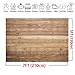 LYWYGG 7x5ft Wooden Backdrop Baby Shower Backdrops Party Decorations Backdrops Props for Studio for Photographers Retro Wood Wall Background Cloth Seamless CP-176