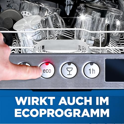 Finish Quantum Infinity Shine Spülmaschinentabs – kraftvolle Reinigung, Fettlösekraft und Glanz – 83 Finish Caps