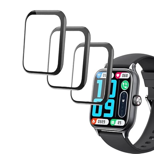 Smaate 3D Screen Protector Compatible With Cs08 1.85” Andfz Leshido Smartwatch #TOP14
