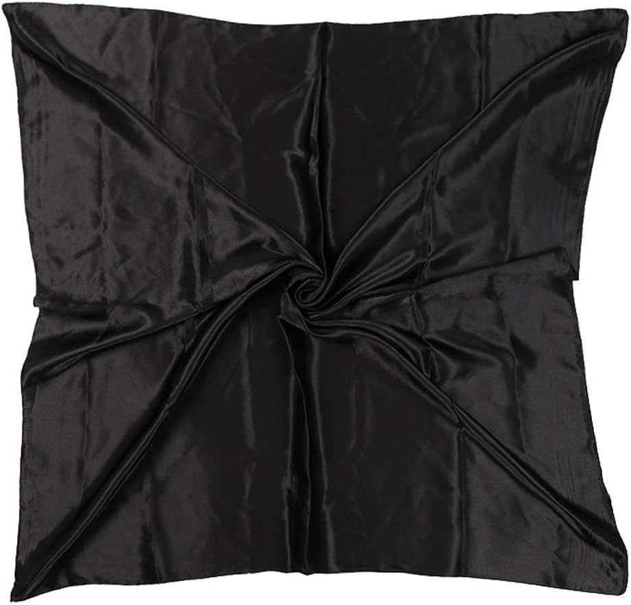 35" Womens Large Satin Square Scarf Silk Feeling Hair Wrapping Gift Headscarf Scarves