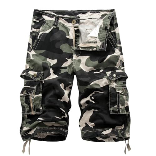 Short de plage décontracté multicolore idéal pour le surf et les vacances