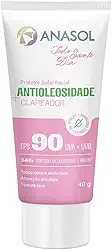 Anasol Protetor Solar Facial Antioleosidade Clareador Todo Santo Dia FPS90 40g