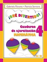 QUE DIVERTIDO! CUADERNO DE EJERCITACION MATEMATICA 4 6070500822 Book Cover