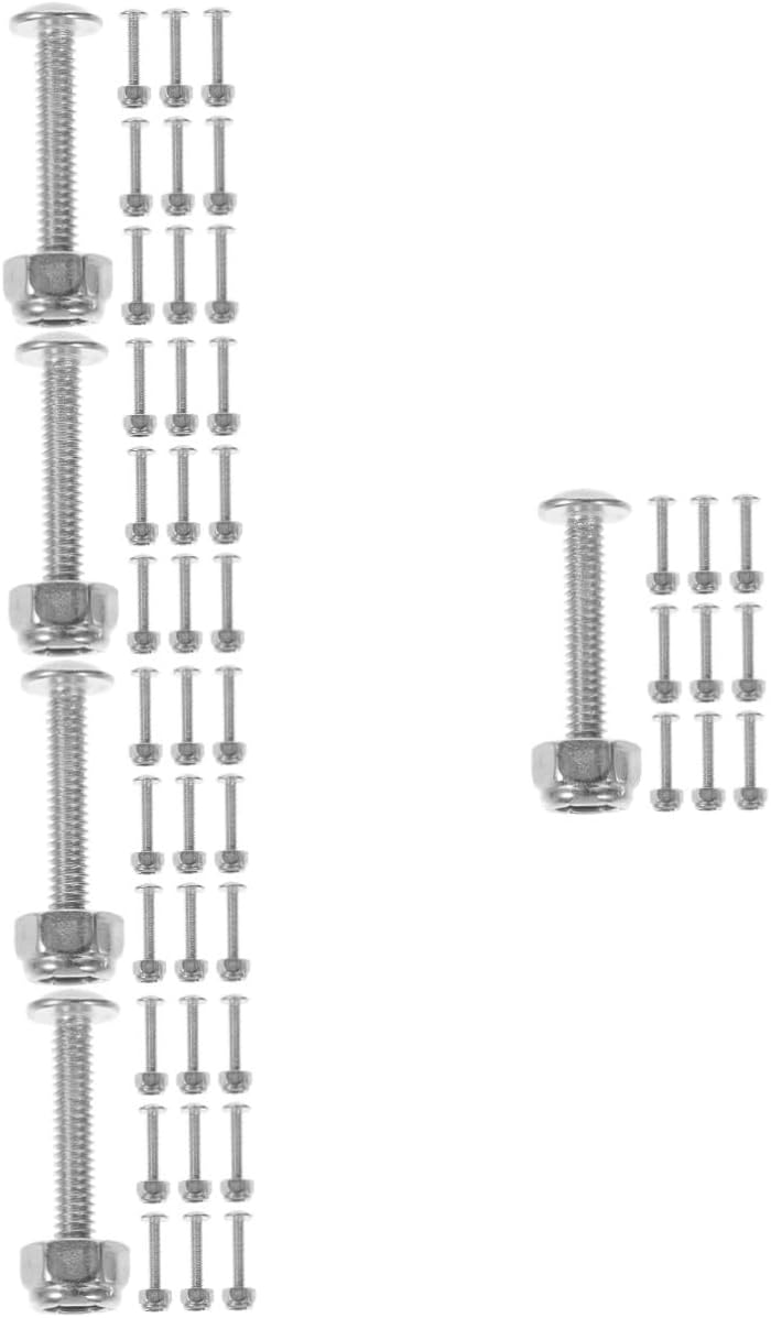 Homoyoyo 15pcs Foosball Table Accessories Fasteners Screws for Foosball Machine Galvanized Iron