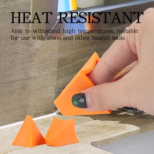 AYNKH 4-teiliges hitzebeständiges Werkzeuge für Silikonfugen Set - 2 große und 2 kleine Silikon-Abdichtungswerkzeuge, Wiederverwendbar Applikator für Fugen und Dichtmittel