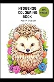 hedgehog colouring book