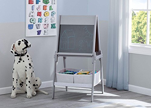 Delta Children TE87600GN-026 Mysize Kids Double-Sided Storage Easel -Ideal thumb #2