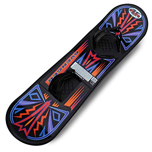 Flexible Flyer Avenger Kids Beginner Snowboard. Youth Plastic Snowboarding Toy Slider, 90 cm