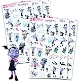 Vampirina Stickers 6 Pack - 150 Disney Vampirina Stickers Set for Vampirina Birthday Party Supplies | Vampirina Party Favors