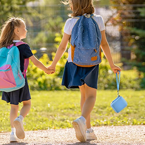 Camera Case Compatible With Seckton/For Rindol/For Vatenic/For Rikum/For Gktz Kid Toy Video Camera. Kids Digital Cameras Carrying Box For Cable, Battery, Sd Card (Box Only)-White Zipper #TOP6