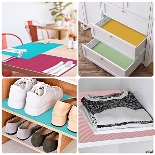7 Pcs Of Refrigerator Liners Washable Can Be Cut, Fridge Mats, Refrigerator Shelf Liners For Glass Shelves, Shelves Drawer Table Mats #TOP6